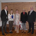 Überreichung des Sporttalents an Tanja Huber (Zweite von links)